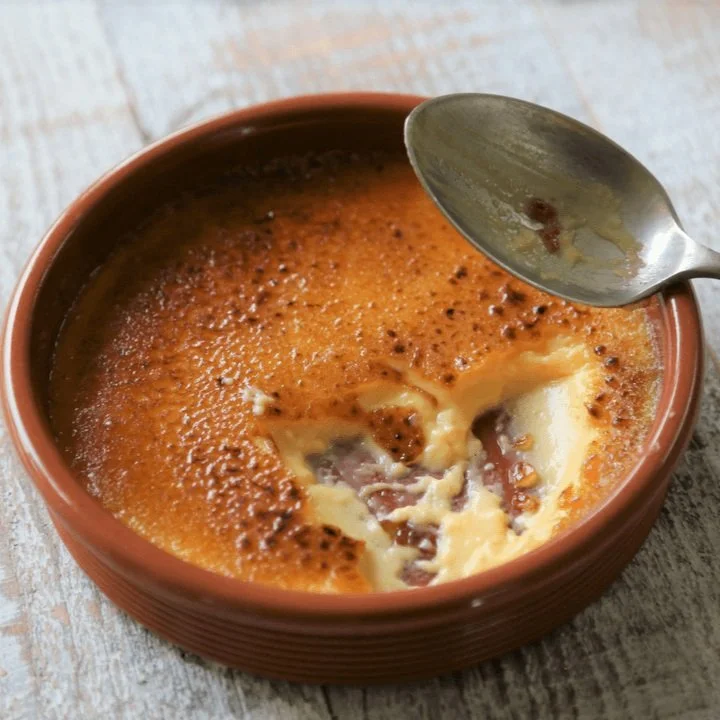 French Crème Brûlée: Original Recipe & Flambé Without a Torch